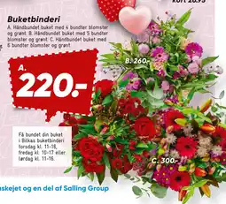 Bilka Buketbinderi tilbud