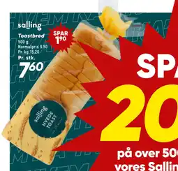 Bilka Toastbrød tilbud