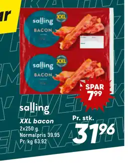 Bilka XXL bacon tilbud