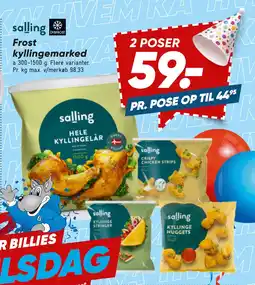 Bilka Frost kyllingemarked tilbud