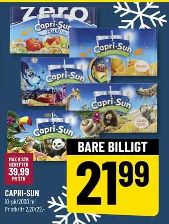 Løvbjerg CAPRI-SUN tilbud