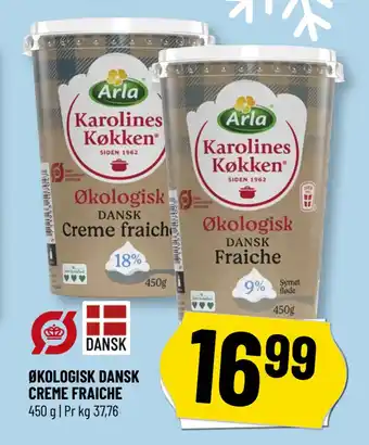 Løvbjerg ØKOLOGISK DANSK CREME FRAICHE tilbud