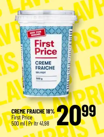 Løvbjerg CREME FRAICHE 18% tilbud