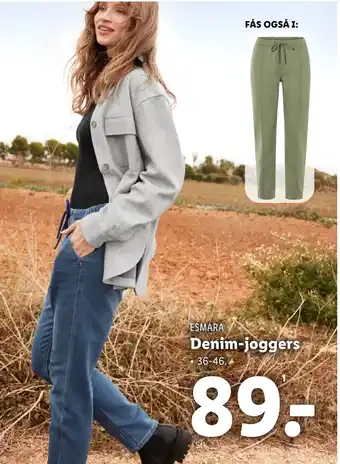 Lidl Denim-joggers tilbud