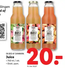 Lidl Juice tilbud