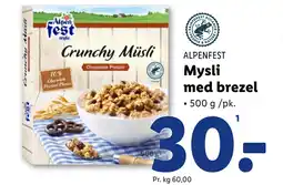 Lidl Mysli med brezel tilbud