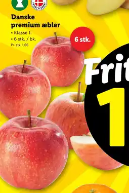 Lidl Danske premium æbler tilbud