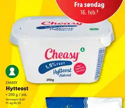 Lidl Hytteost tilbud