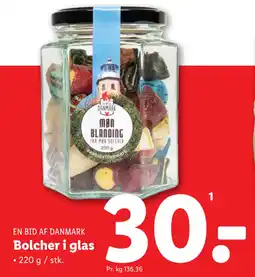 Lidl Bolcher i glas tilbud