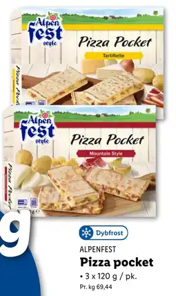 Lidl Pizza pocket tilbud