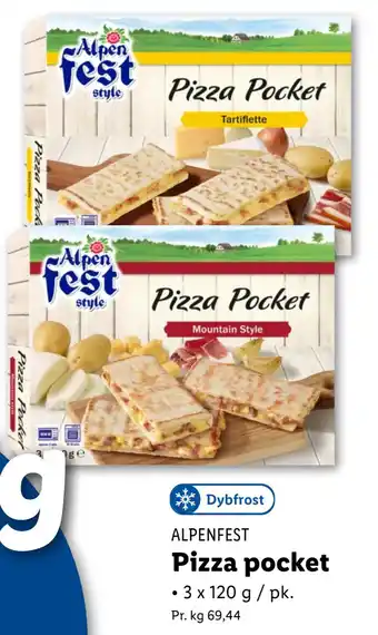 Lidl Pizza pocket tilbud