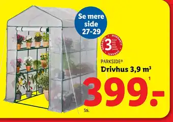 Lidl Drivhus 3,9 m3 tilbud