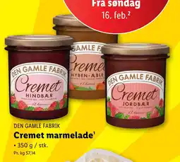 Lidl Cremet marmelade tilbud