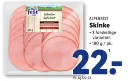 Lidl Skinke tilbud