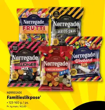 Lidl Familieslikpose tilbud