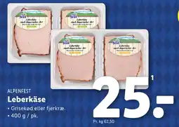 Lidl Leberkäse tilbud