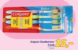 Hi five Colgate Tandbørster 4 pak tilbud