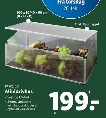 Lidl Minidrivhus tilbud