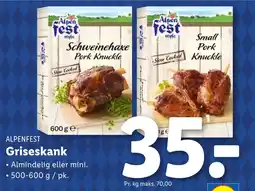 Lidl Griseskank tilbud