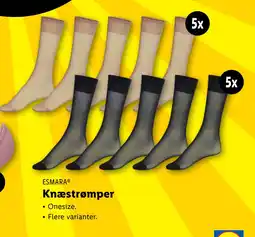 Lidl Knæstrømper tilbud