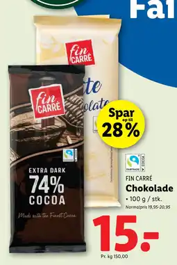 Lidl Chokolade tilbud