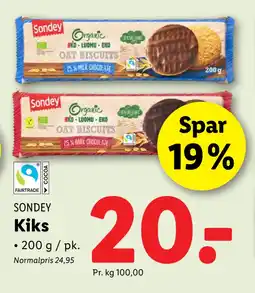 Lidl Kiks tilbud