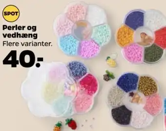 Netto Perler og vedhæng Flere varianter. tilbud