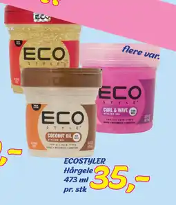 Hi five ECOSTYLER Hårgele 473 ml pr. stk tilbud