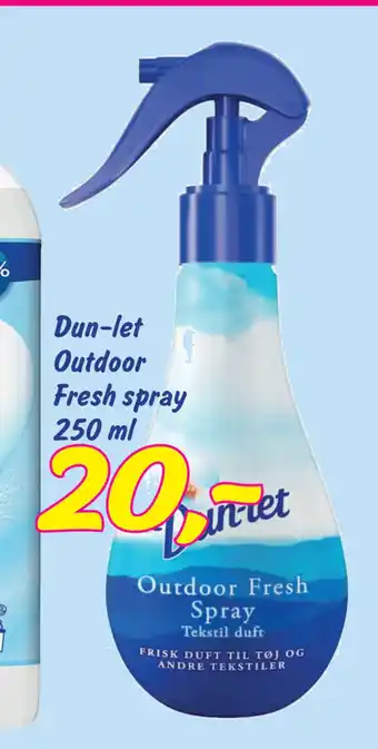 Hi five Dun-let Outdoor Fresh spray 250 ml tilbud