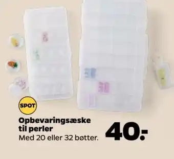 Netto Opbevaringsæske til perler tilbud