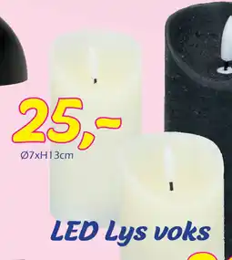 Hi five LED Lys voks tilbud