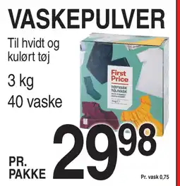 ABC Lavpris VASKEPULVER tilbud