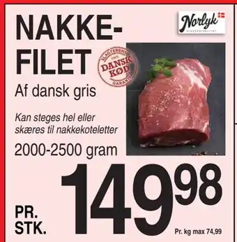 ABC Lavpris NAKKEFILET tilbud