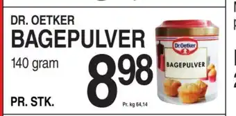 ABC Lavpris Dr.Oetker BAGEPULVER tilbud