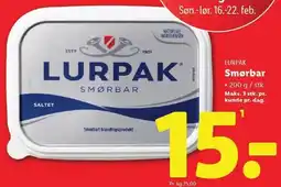 Lidl LURPAK Smørbar tilbud