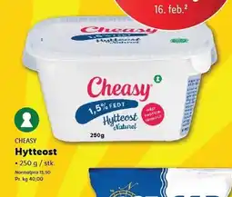 Lidl Cheasy Hytteost tilbud