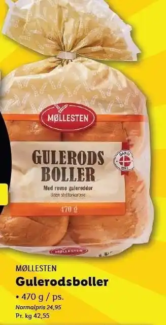 Lidl Møllesten Gulerodsboller tilbud