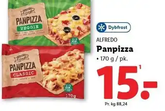 Lidl ALFREDO Panpizza tilbud