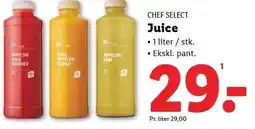 Lidl CHEF SELECT Juice tilbud