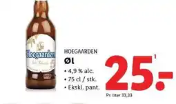 Lidl HOEGAARDEN Øl tilbud