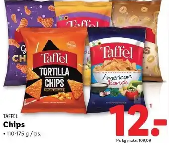 Lidl TAFFEL Chips tilbud