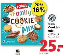 Lidl SONDEY Cookiemix tilbud