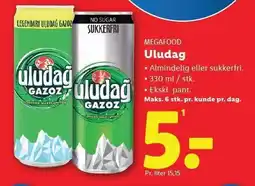 Lidl MEGAFOOD Uludag tilbud