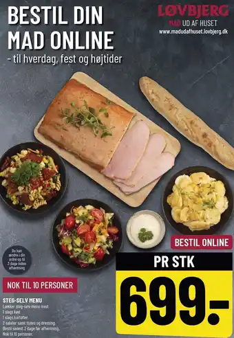 Løvbjerg STEG-SELV MENU tilbud