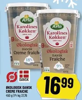 Løvbjerg ØKOLOGISKE DANSK CREME FRAICHE tilbud