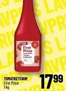 Løvbjerg FIRST PRICE TOMATKETCHUP tilbud