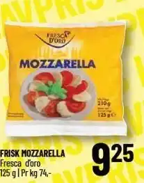 Løvbjerg FRESCA D'ORO FRISK MOZZARELLA tilbud