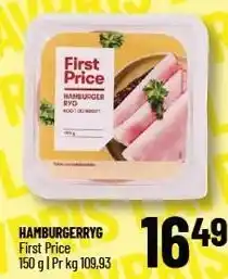 Løvbjerg FIRST PRICE HAMBURGERRYG tilbud