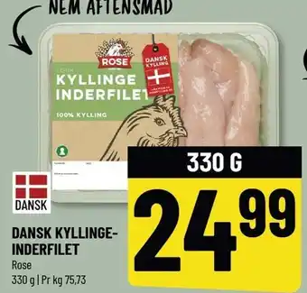 Løvbjerg ROSE DANSK KYLLINGEINDERFILET tilbud