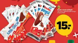 Netto Kinder snack multipack tilbud